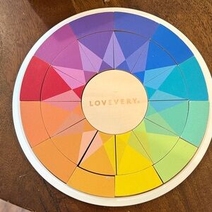 Lovevery Colorful Wooden Puzzle for Kids